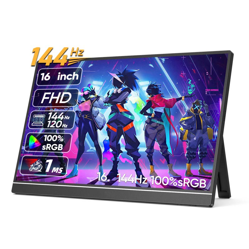 Monitor portabil de 16 inchi 144 Hz Ecran IPS pentru laptop